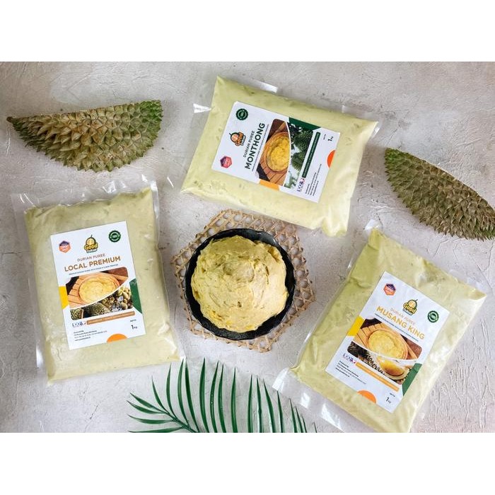 

ORIGINAL Daging Durian Monthong 1 KG Asli Tanpa Campuran - Papadurenjkt READY STOCK