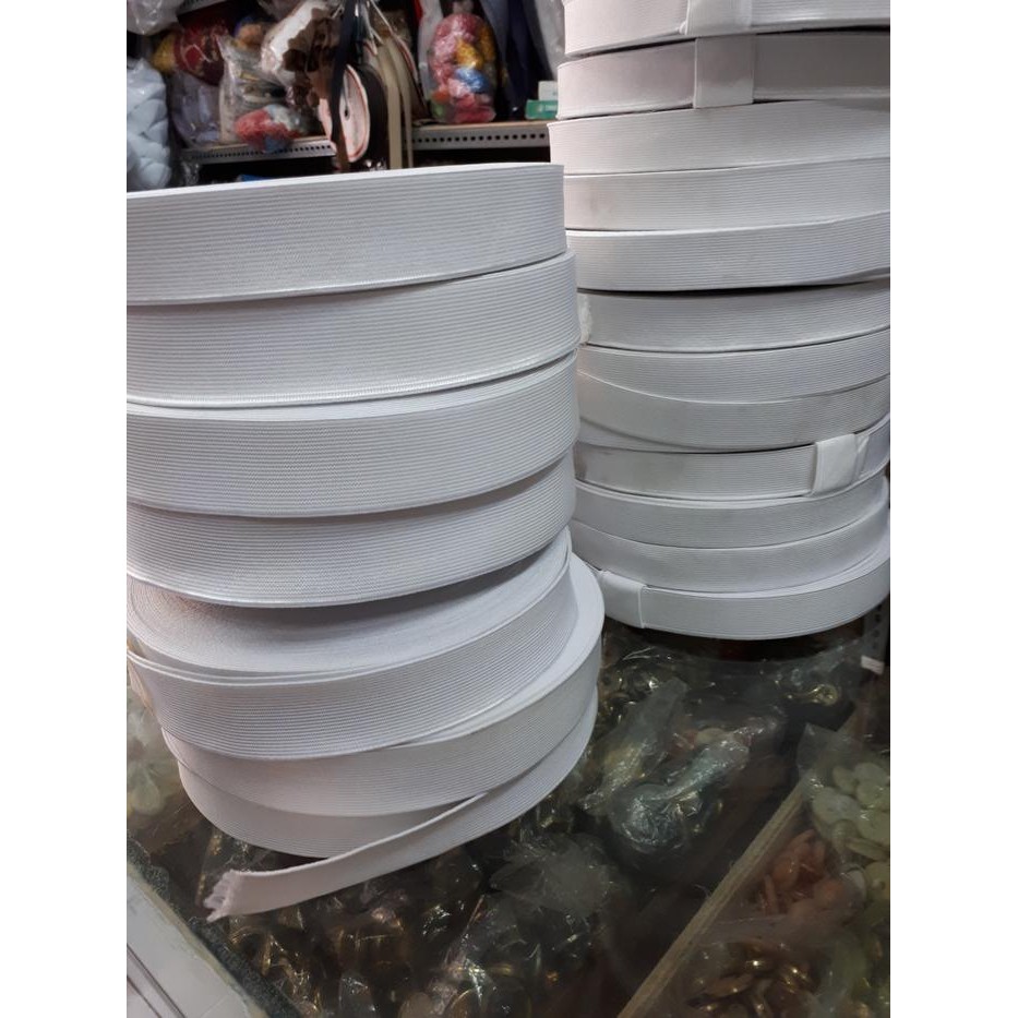 GGAF Karet Elastis Sisa Garment 3Cm Per Roll/ Karet Celana 3Cm Rollan