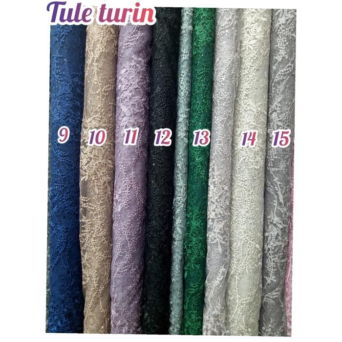 Kain tile turin.brukat tile payet.kain tile payet.kebaya pengantin