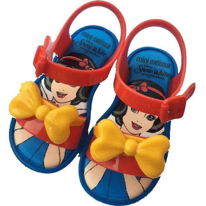 sepatu sandal anak jelly mini melissa DISNEY PRINCESS SNOW WHITE