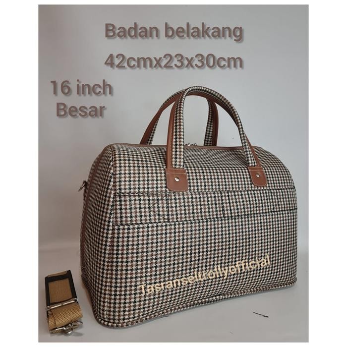 Tas Pakaian Untuk Wanita Polo Interclub 42Cm Ukuran Besar Original