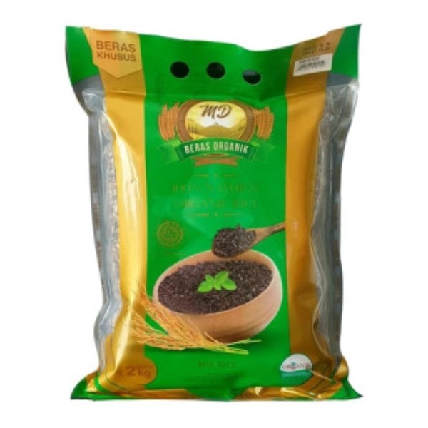 

MD ORGANIC WHITE+RED RICE 2 KG