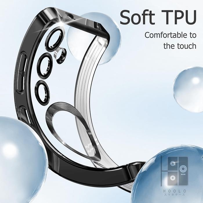 Bunso Argus Soft Case For Samsung Galaxy A56 A36 A26 A16 A55 A35 A15 5G 4G Clear Magsafe Plating