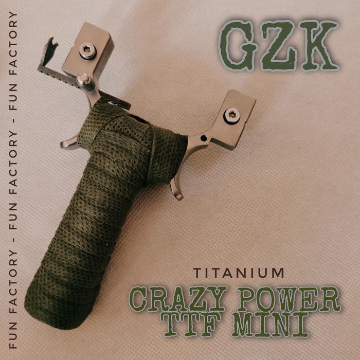 Sale Ketapel Ttf Titanium - Gzk Crazy Power Mini
