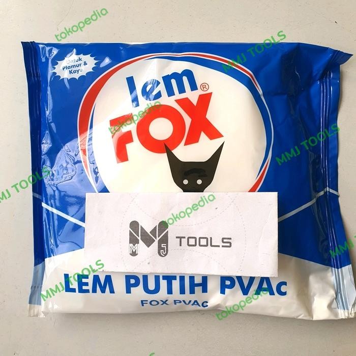 

ID LEM FOX PUTIH 600 GRAM BUNGKUS BIRU - LEM FOX KAYU