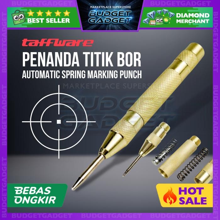 

ID AUTOMATIC CENTER PUNCH PENANDA TITIK BOR 130MM