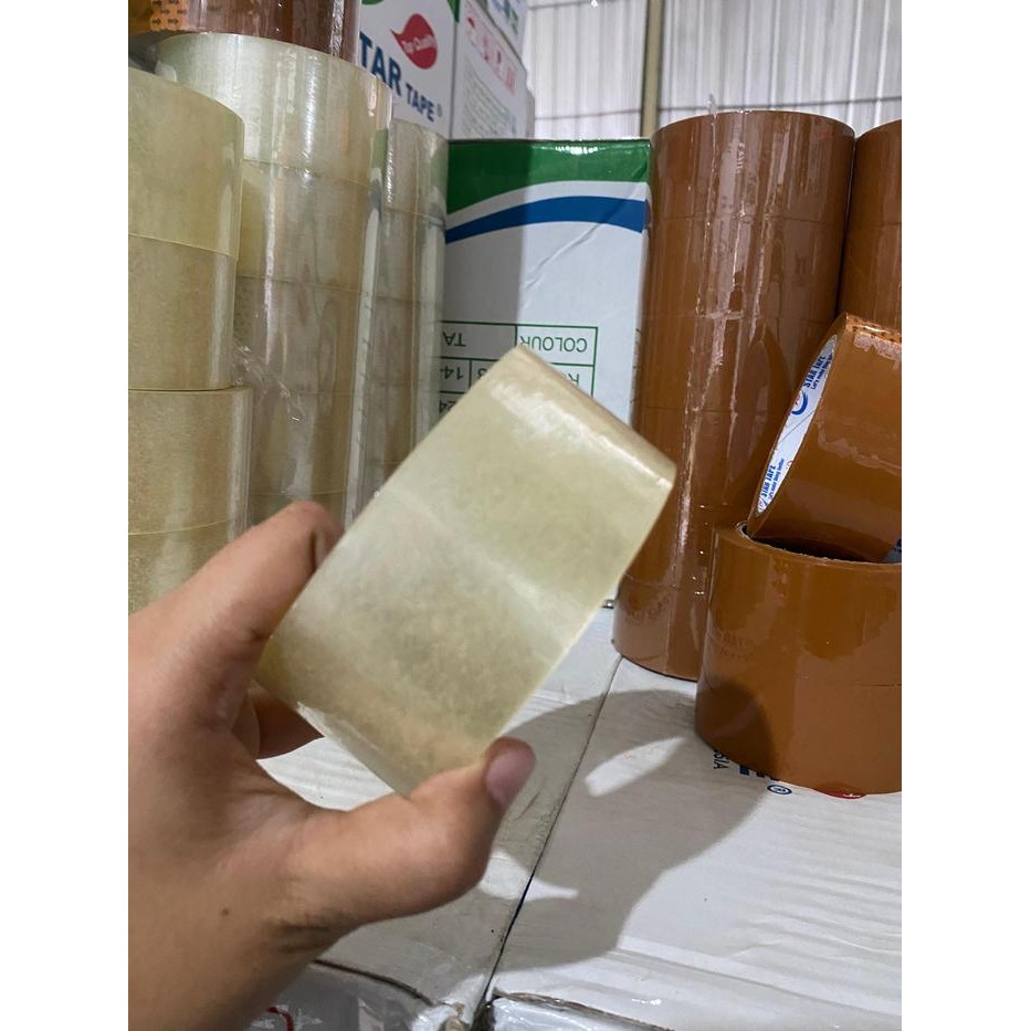 

ID LAKBAN ( 6 PCS ) BENING LENGKET STAR TAPE KUALITAS TERBAIK MURAH 100 YARD BC