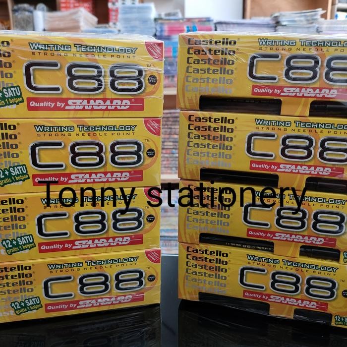 

ID PULPEN STATIONERY TINTA HITAM HARGA PER PACK ISI 12+1 PCS QUALITY