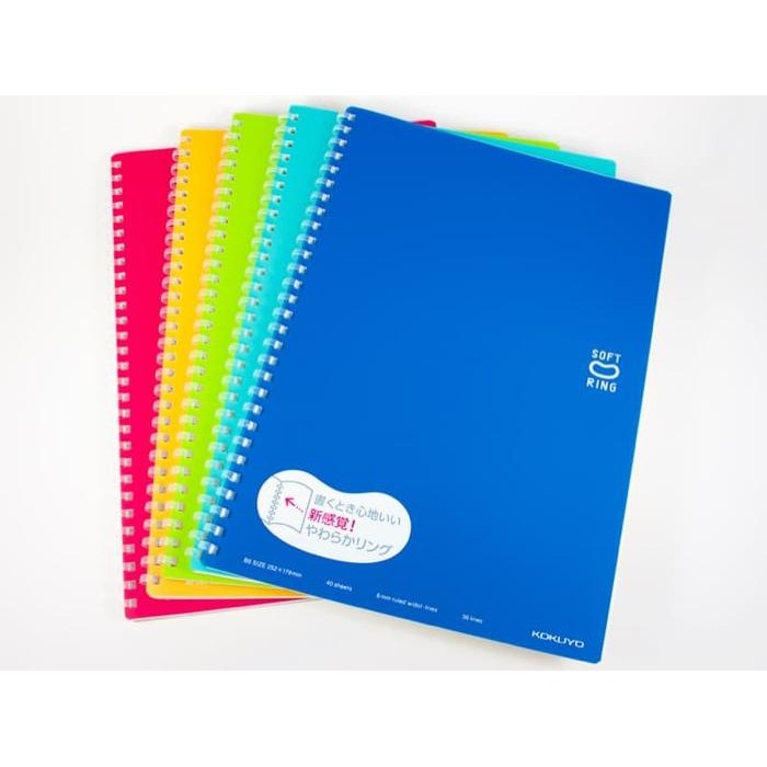 

KOIC Kokuyo Soft Ring Notebook A6 Line Dotted 80Sheets S-Sv358Bt