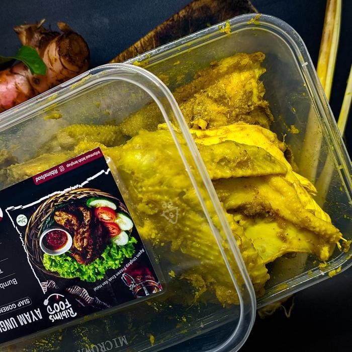 

ayam pejantan ungkep bumbu kuning 700gr 1 ekor frozen stok terbatas
