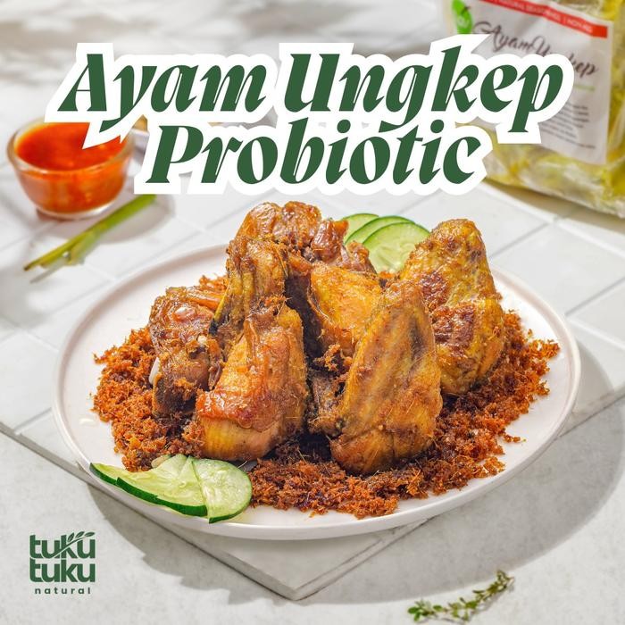 

ayam probiotik ungkep goreng qv kitchen frozen premium stok terbatas