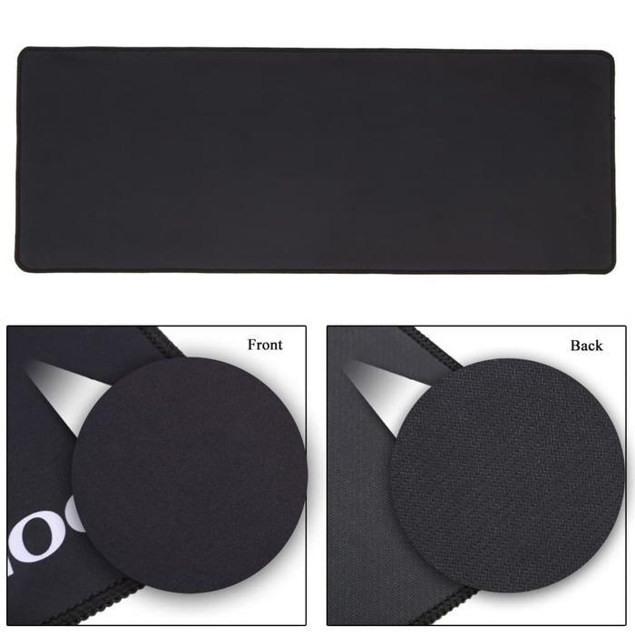 Promo Gaming Mouse Pad Polos Jumbo 40X90Cm Alas Meja Kerja Gaming
