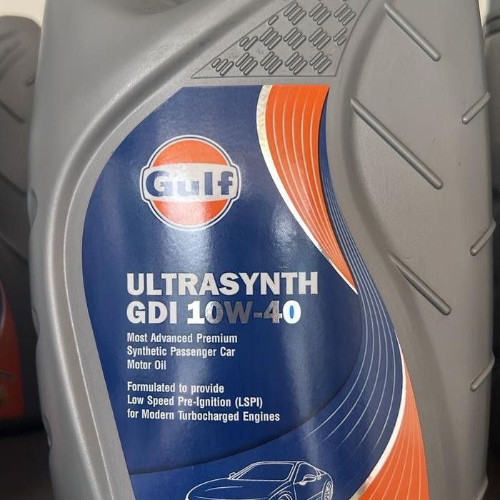 OLI MESIN GULF ULTRASYNTH GDI 10w-40 10w40 API SP API SN PLUS LITER