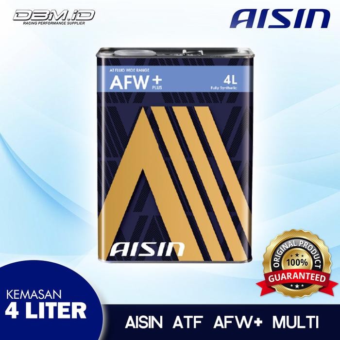 ATF Multi AFW+ AISIN Oli Transmisi Mobil 4 Ltr 4 Liter