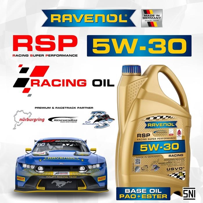 Oli Mobil Ravenol Racing RSP 5W-30 1L (Made in Germany)