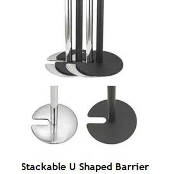 

Promo Tiang Antrian Hitam Pita Kuning - Tatakan U-Shape V-Shape