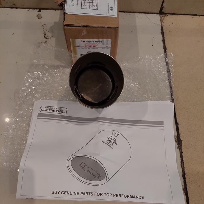 Muffler Cutter Buntut Knalpot Asli Mitsubishi Xpander Xpander Cross