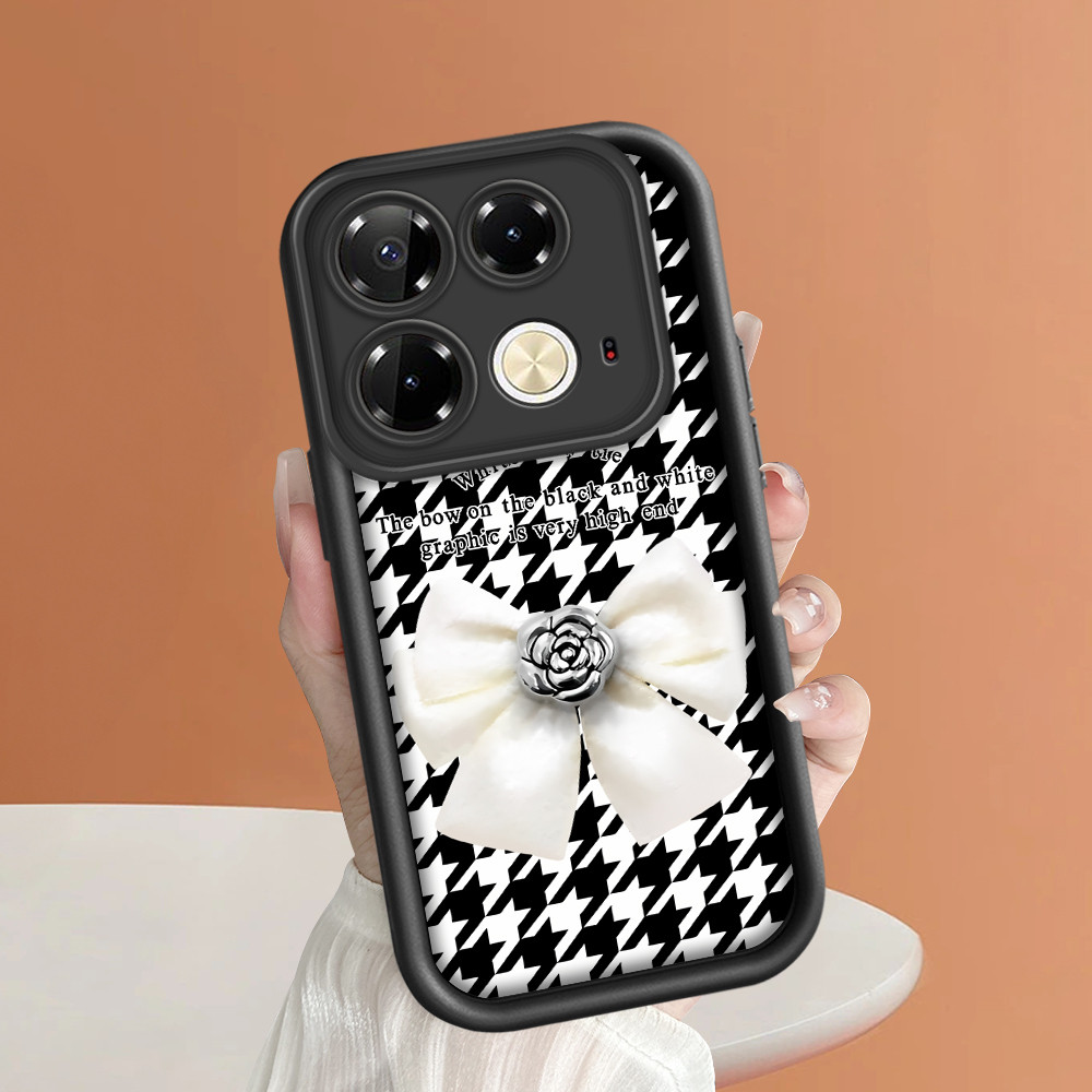 Casing Hp Untuk Infinix Note 40 4G Untuk Casing Softcase Hp Case Sofcase Phone Soft Cassing Pita Kec