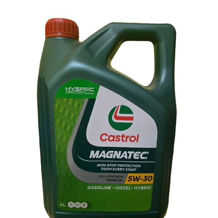 Terbaik Oli Mesin Mobil Castrol Magnatec Sae 5W-30 4Liter Gasolin Bensin Fully Synthetic Engine Oil