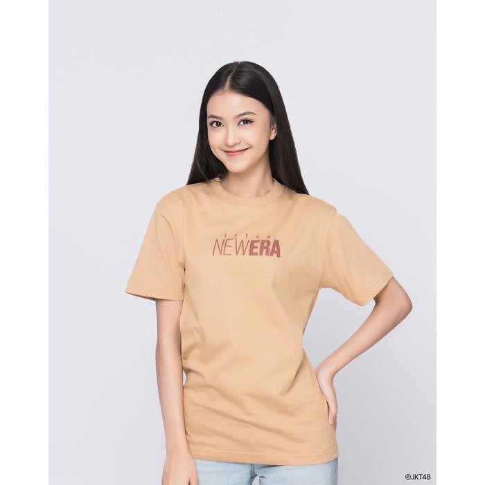 JKT48 Official T-shirt - NEWERA (Khaki)