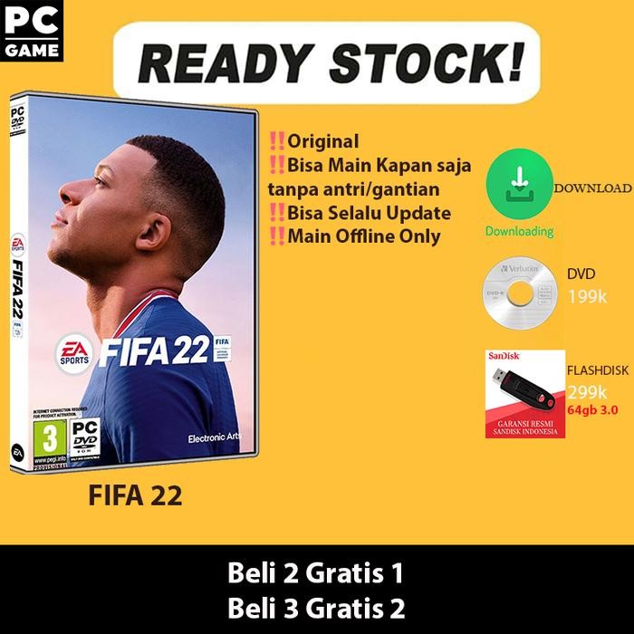 SIAP KIRIM GAME PC FIFA 22 ORIGINAL ORIGIN + UPDATE TERBARU