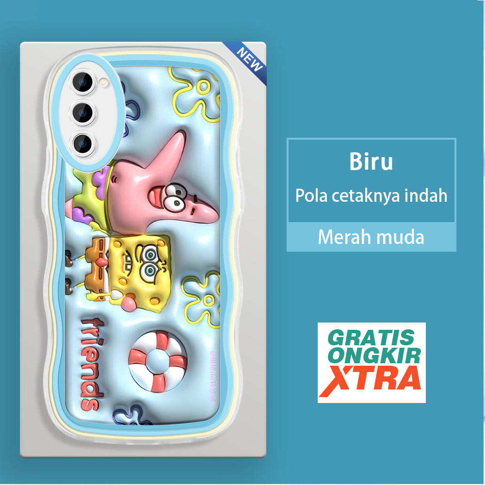 Casing HP Samsung A30 A30s A31 A32 A20 A20S A21S A22 A22S A23 A25 A36 A56 5G A50 A50S  Spongebob dan