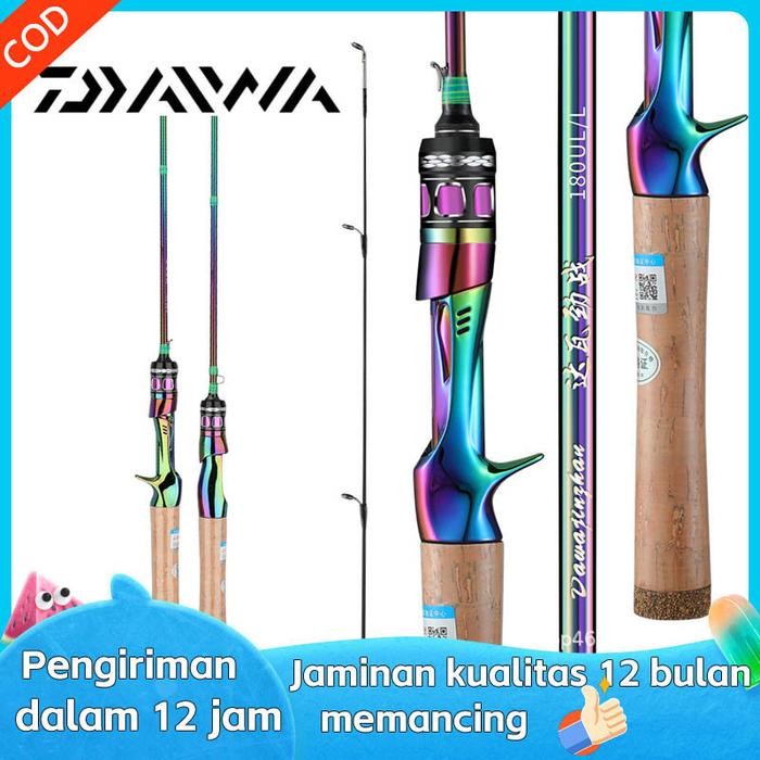 Joran Daiwa Reel Joran Pancing Murah Spinning Joran Pancing Casting Joran Pancing Reel 180cm 198cm