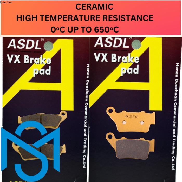 Kampas Kem Motor Royal Enfield Himalayan 2016 2021 Keramik Fiber Aksesoris