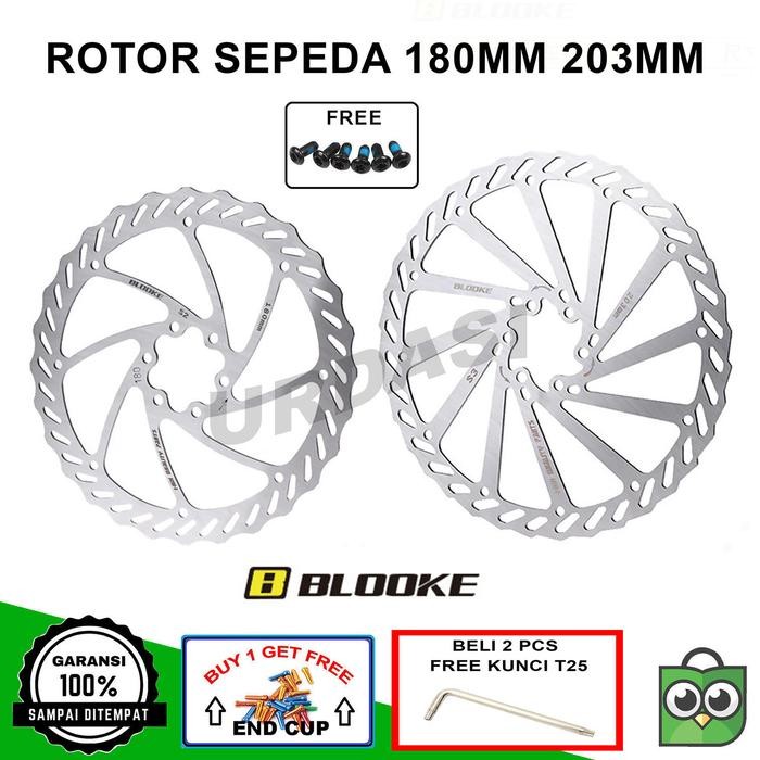 Piringan Cakram Rotor Sepeda 160 180 203 Mm 160Mm 180Mm 203Mm Mtb