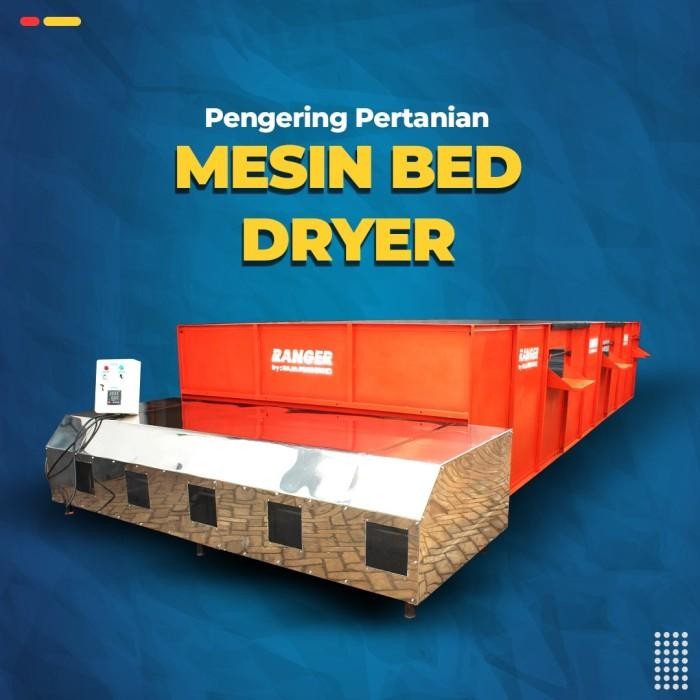 PJ Bed Dryer Pengering Gabah Padi Jagung Otomatis Kering Oven Padi Jagung Hemat Bahan Bakar Kayu