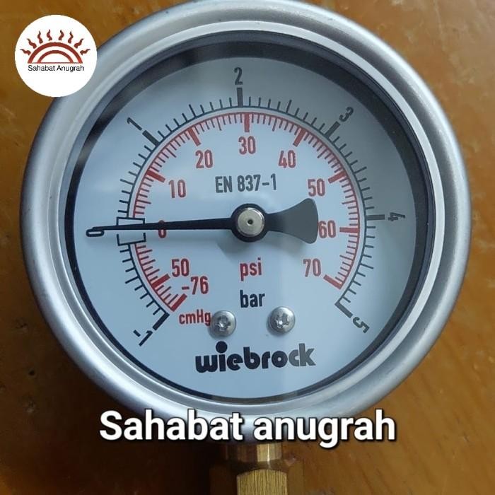 5 Bar Pressure Gauge Gauge 4 Inch Wiebrock