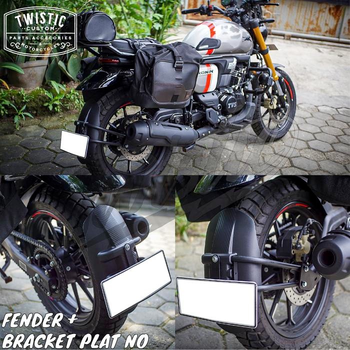 Spakbor Mudguard Belakang Motor Custom XSR 155 Model WR3 Universal