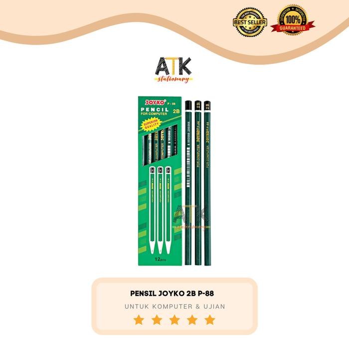 

New Pensil Joyko 2B P-88 Murah atk