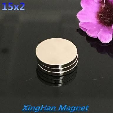 

New MAGNET SUPER KUAT MAGNET NEODYMIUM 15X2 mm untuk keperluan prakarya, DIY, Perekat, BOX, Mesin,