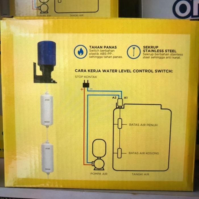 Onda Radar Radar Pelampung Air Otomatis Tangki Air Otomatis Pompa Air dari Toren
