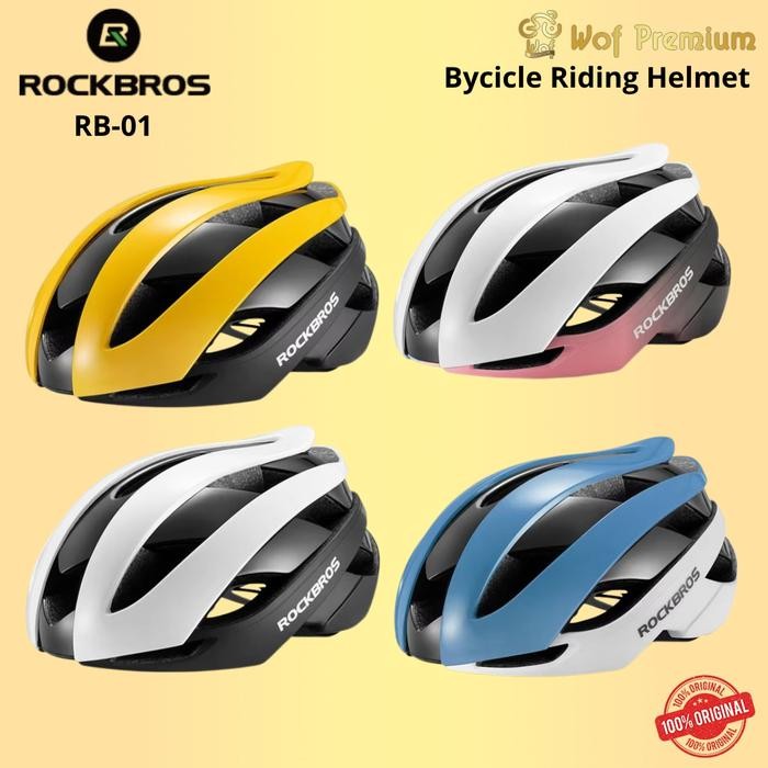 ROCKBROS RB-01 Lucien Buysse Helm Sepeda Bicycle Helmet 010 RB01 Bike
