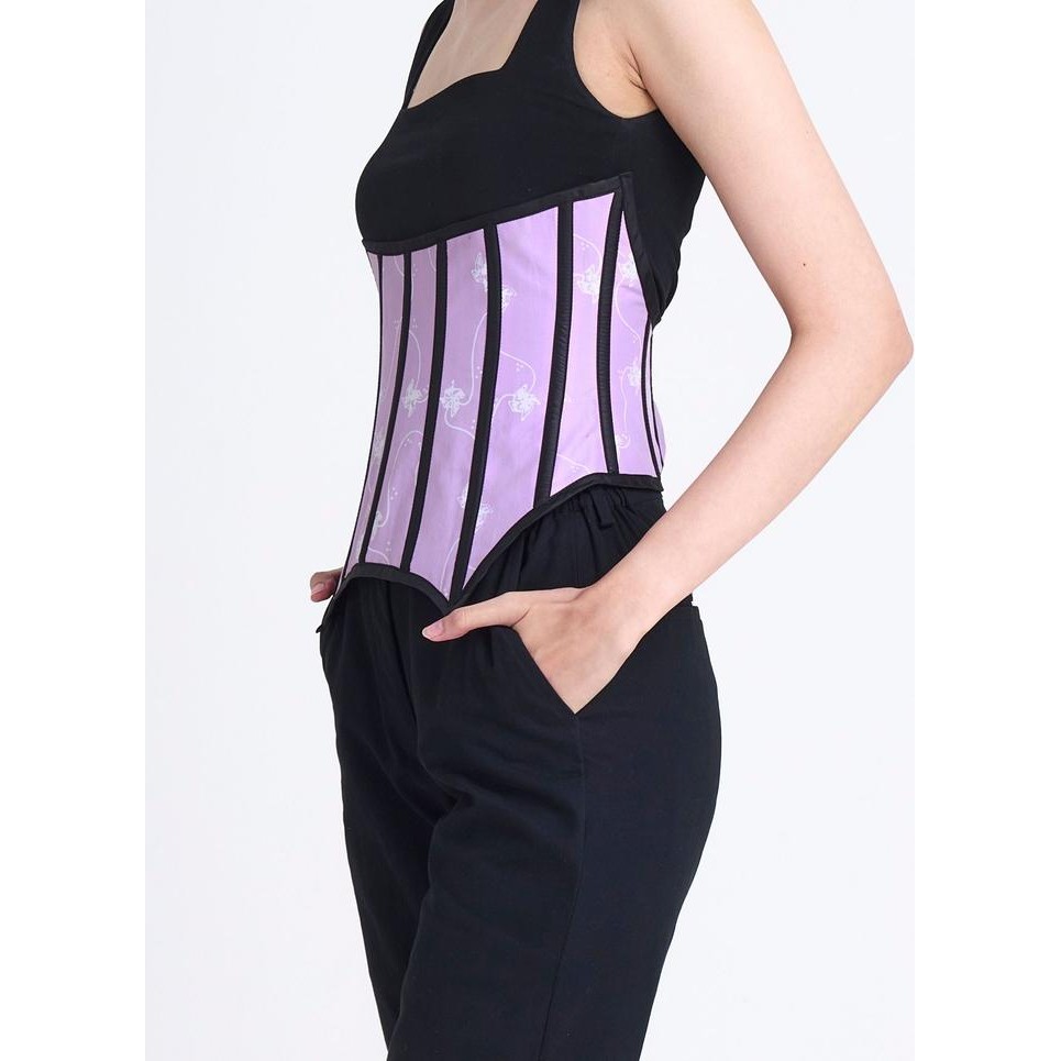 Lilac Kala Batik Corset - OE x Wilsen Willim