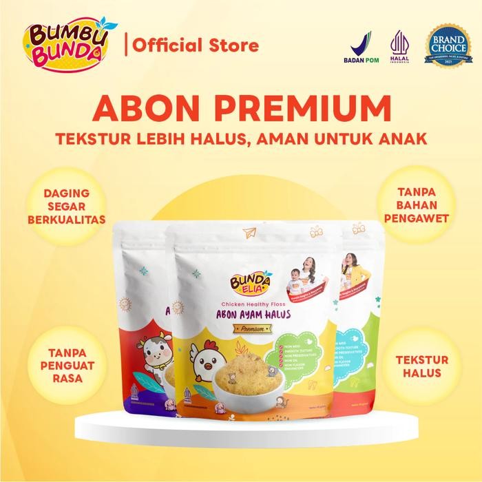 

Baru Bumbu Bunda By Elia Abon Halus Premium 45Gr - Mpasi Bayi Anak