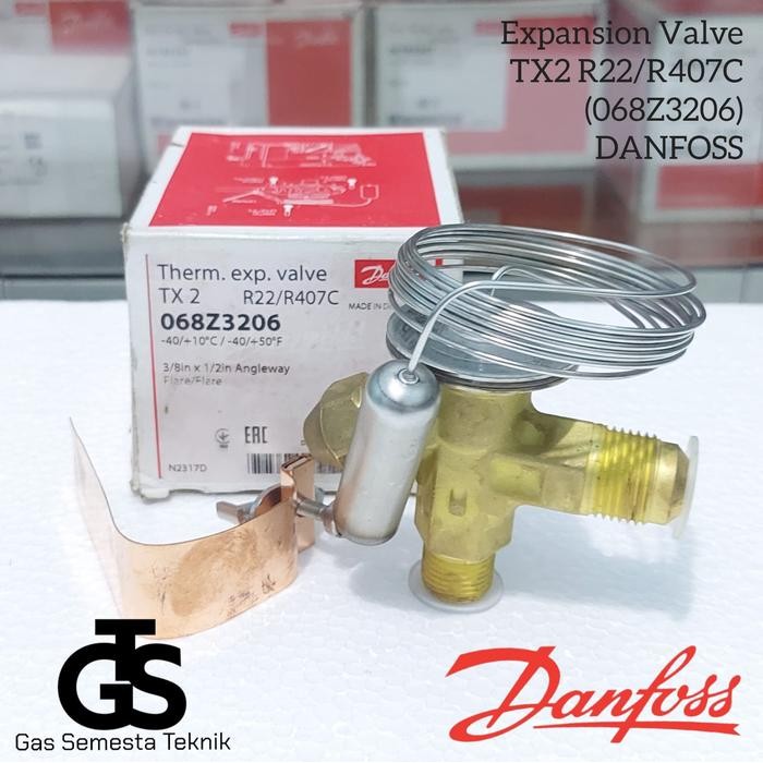 Expansion Valve Danfoss Tx2 R22/R407C Expansion Tx 2 Danfoss