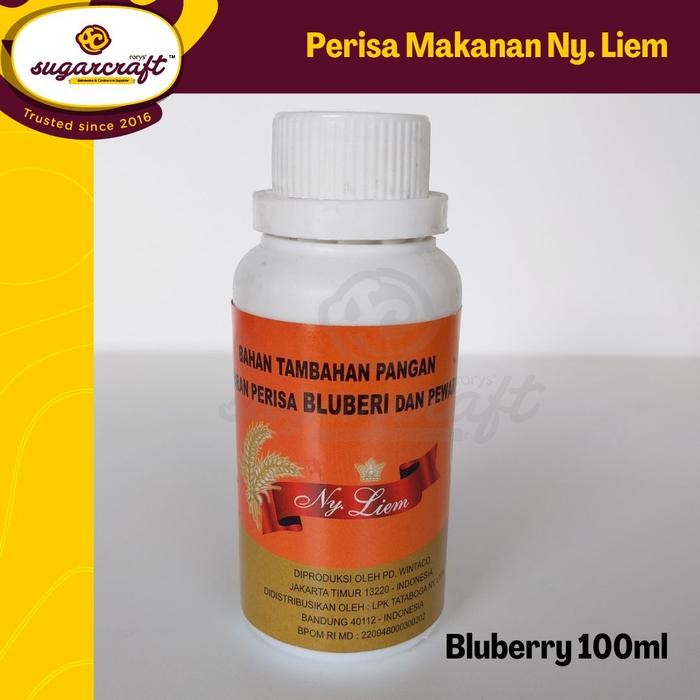 

LEZAT- Pasta/Perisa Kue Ny Liem Blueberry