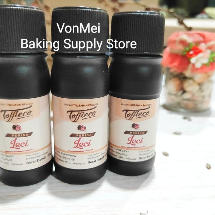 

LEZAT- Toffieco Perisa Perasa Lychee Leci Essence Flavour 25 Gr Wangi