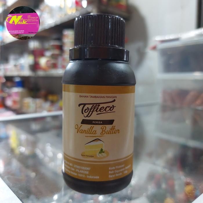 

LEZAT- Toffieco Pasta Vanilla Butter 100 Gram Khusus Grab Dan Gojek