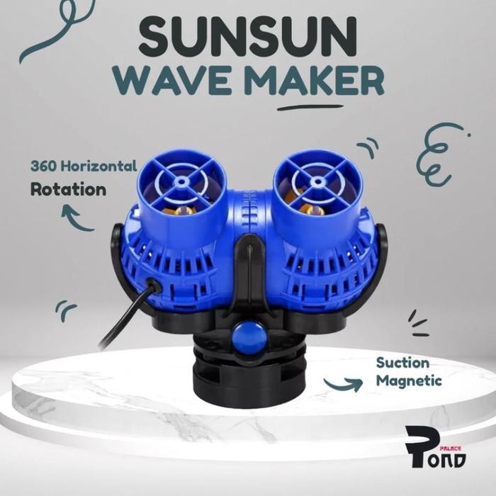 SIAP KIRIM DUAL WAVE MAKER AQUARIUM MAGNET SUNSUN DOUBLE WAVEMAKER