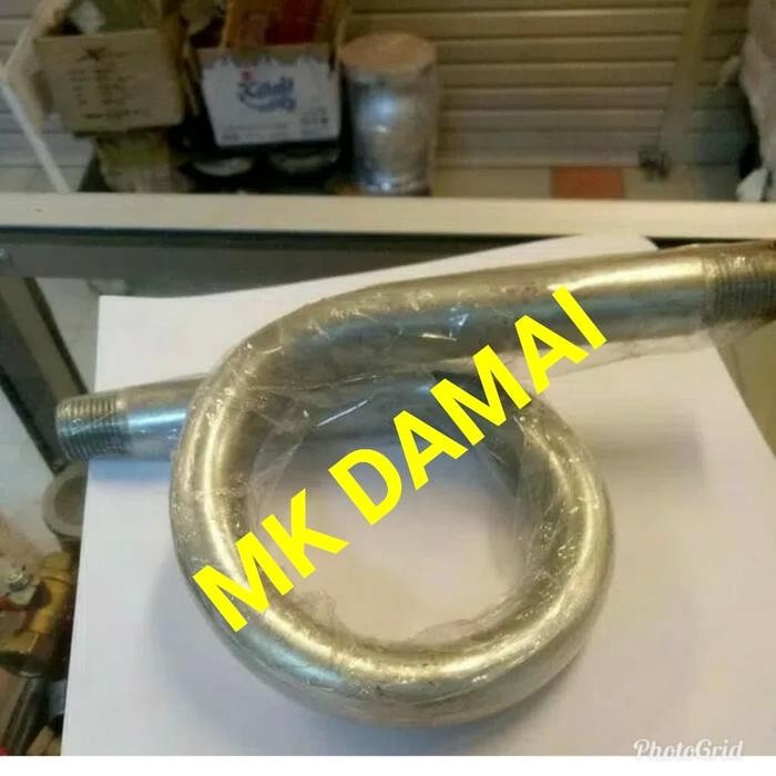 Pipa Shipon Stainless 1/2"(Inch) Pipa Sifon, Pipa Siphon Stainless