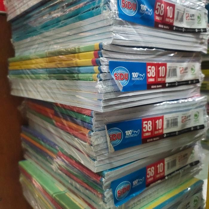 

Khusus Gosend! Buku Tulis Sidu 58 Lembar / Pack