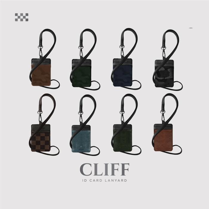 

promo ray clyn id card lanyard ii / name tag kulit