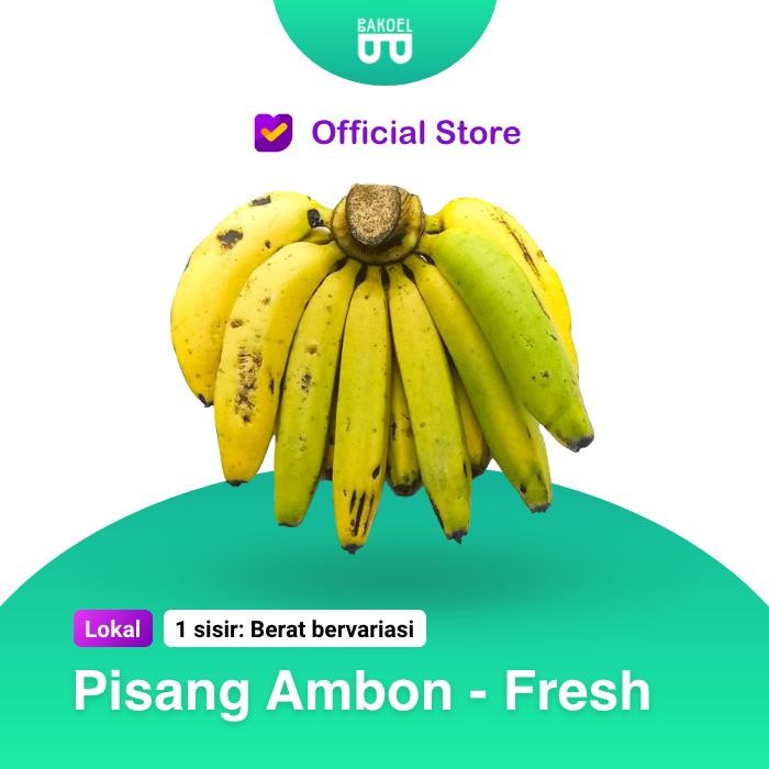 

NATURE- Pisang Ambon - Bakoel Sayur Online