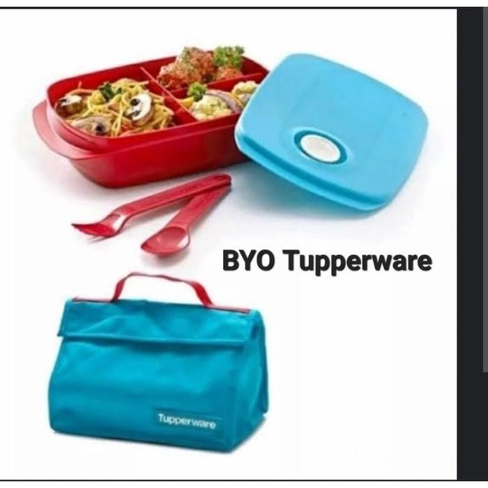 PROMO TUPPERWARE BYO LUNCH BOX SET TEMPAT BEKAL MAKAN