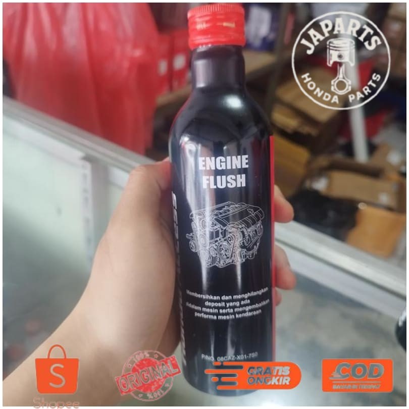 Engine Flush Cairan Pembersih Kuras Oli Mesin Motor Mobil Honda 200ml