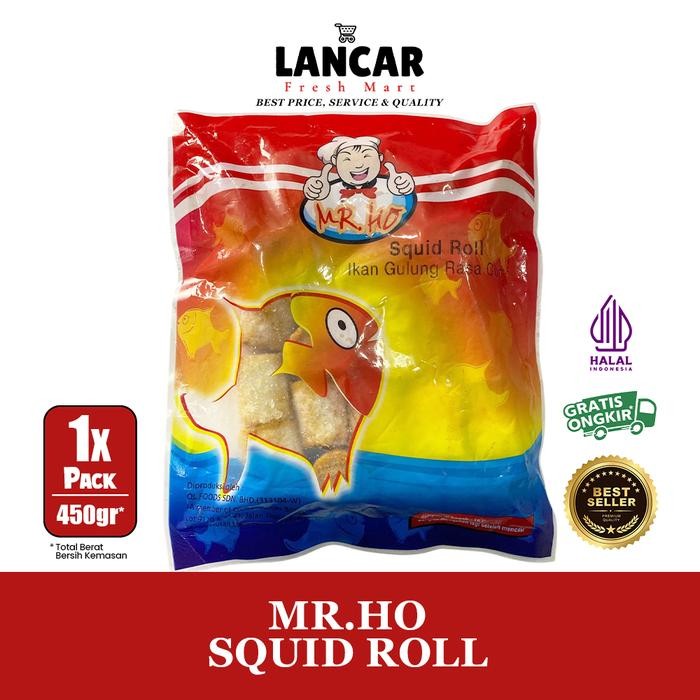 

Siap Kirim MR HO Squid Roll 450gr - Olahan Cumi Praktis Shopee